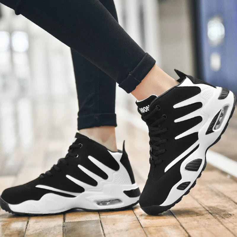 High Top Sneakers for Men Designer Multi Function Basketball Shoes Breathable Male Running Shoes Fashion Men Shoes High Quality