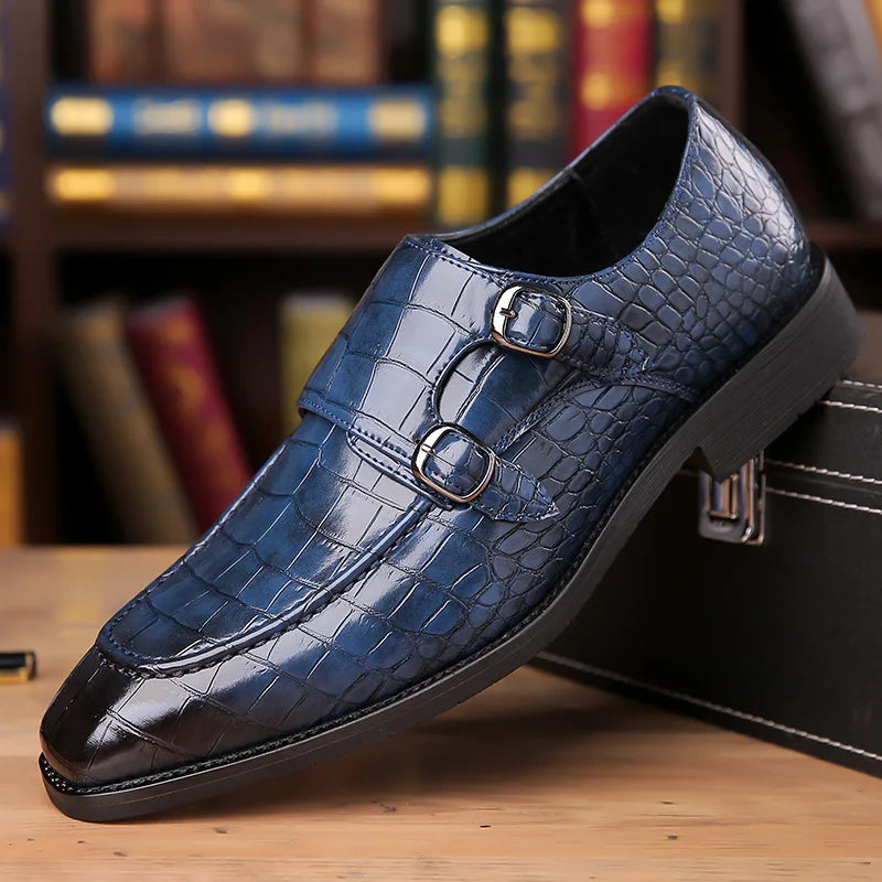 Dress Shoes Men Oxfords Fashion Business Office Men's Shoes Classic Luxury Leather Male Suits Shoes Italian Wedding Shoe