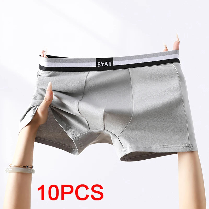 Men's Square Panties Boxers and Underpants Men's Boxer Briefs Man Underwear Hot Gifts Cotton Shorts Sports Sexy Unerderwear Set