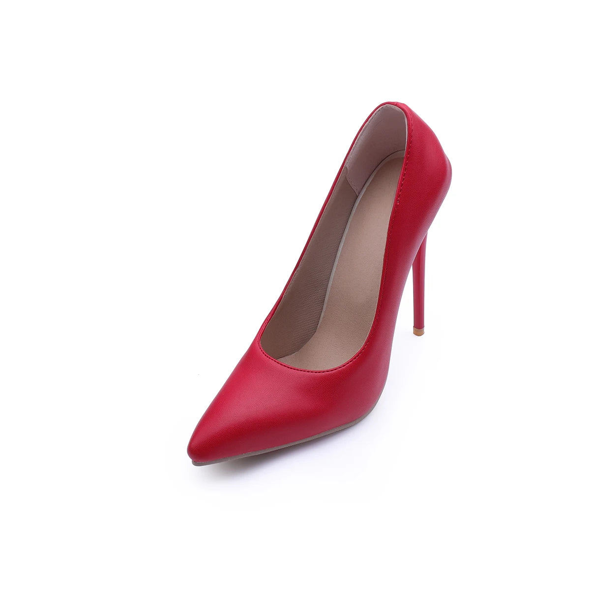 High Heels for Women, Stiletto Heels for Parties, Bridal Wedding Shoes, Pointed Toe Elegant Pumps, Designer New Style Pumps, Extra Large Size 47, Cheap Clearance Sale, Black, Red, White Leather High Heels, Matte Solid