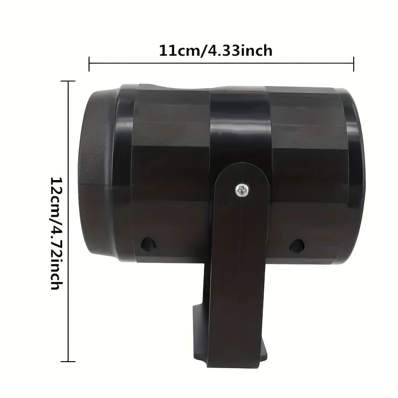 Holiday Projector Light USB Snowflake LED Laser Lamp Halloween Christmas Party Outdoor Indoor Decor Atmosphere Light
