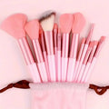 Makeup Brushes and Sponges Set, Pink Makeup Puff, Beauty Egg, Headband, Wristband Remover Kit, Makeup Tool, Gift 20-32pcs