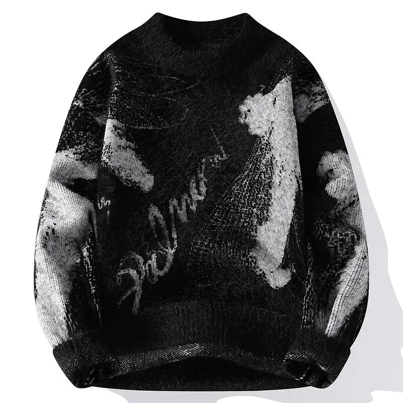 Winter Sweaters for male men thick O-neck sweater men Student youth sweaters autumn Men's wool Casual Knitwear Pullover
