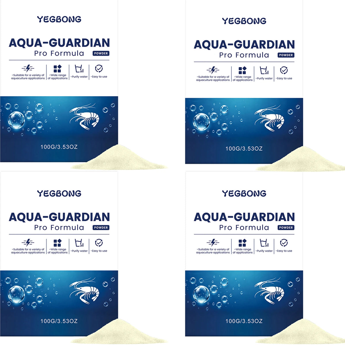 Aquarium Water Purifier Powder Remove Impurities Purify Water Improve Water Quality Safe Easy to Use Fish Tank Water Conditioner