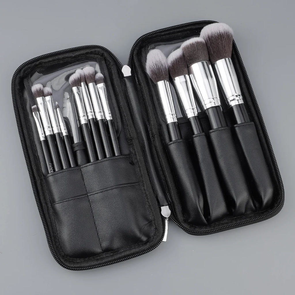 Professional Gift Box 12 Pieces Makeup Brushes Kit Face Eye Beauty Brushes For Foundation Conceal Eyeshadow Contour Brush