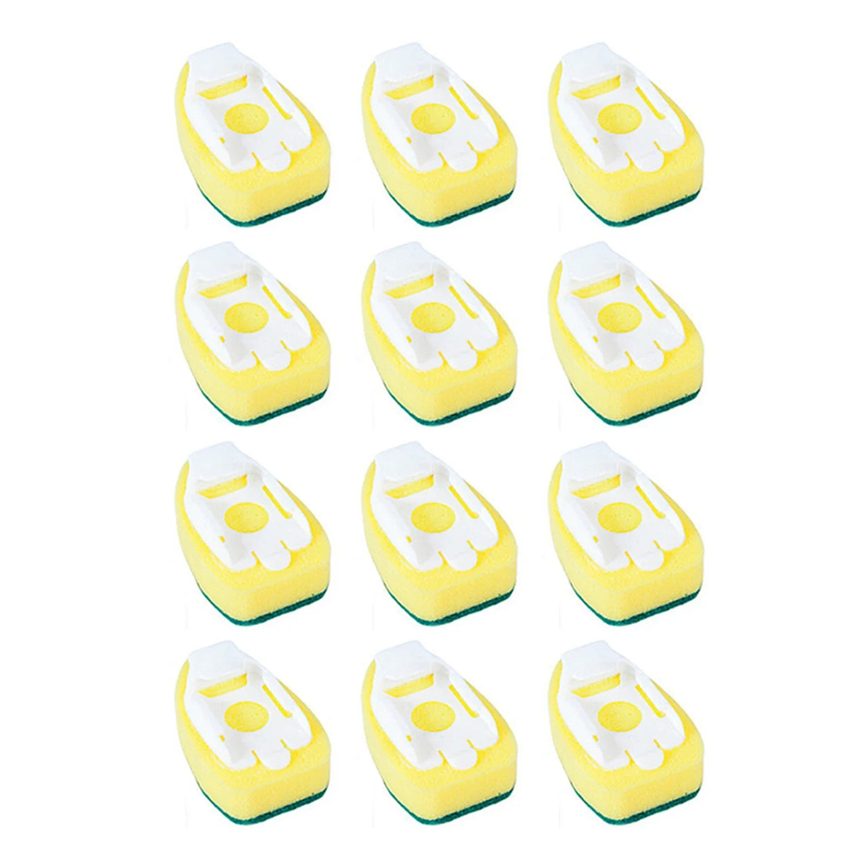 Soap Dispensing Dish Cleaning Brush Set,Replacement Sponge Refill Liquid Washing Home Kitchen Sink Cleaning Tool