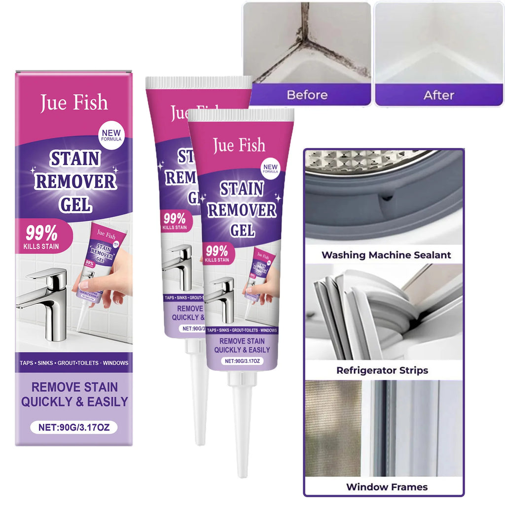 Strong Stain Remover Cleaning Gel Household Tile Gaps Cleaner Fast-Acting Surface Stubborn Stains Bathroom Kitchen Accessories