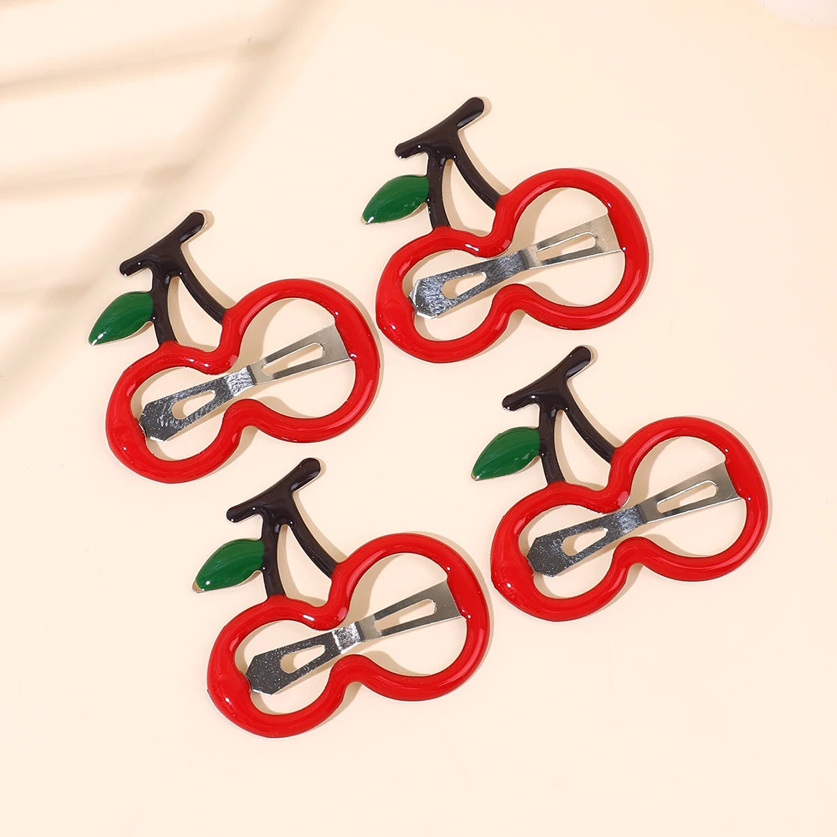 10Pcs/set Hot Cute Girls Hair Accessories Fruit BB Hair Clips Side Strawberry Hairpin Children Daily Styling Boutique Headwear