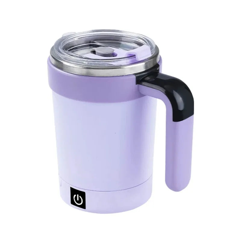 Edelstahl-Thermotasse mit abnehmbarem Magnet-Rührer