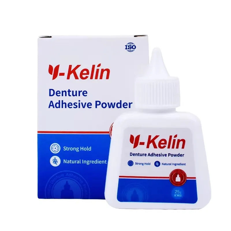 Y-Kelin Denture Adhesive Powder 25g Powered  Glue