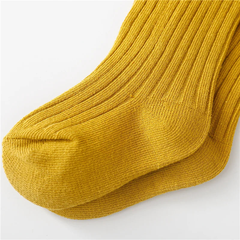 0-5Years 5Pairs/lot Baby Girls Boys Socks Cotton Soft Children's Socks Korean Style Socks For Girls Boys Spring Autumn Winter