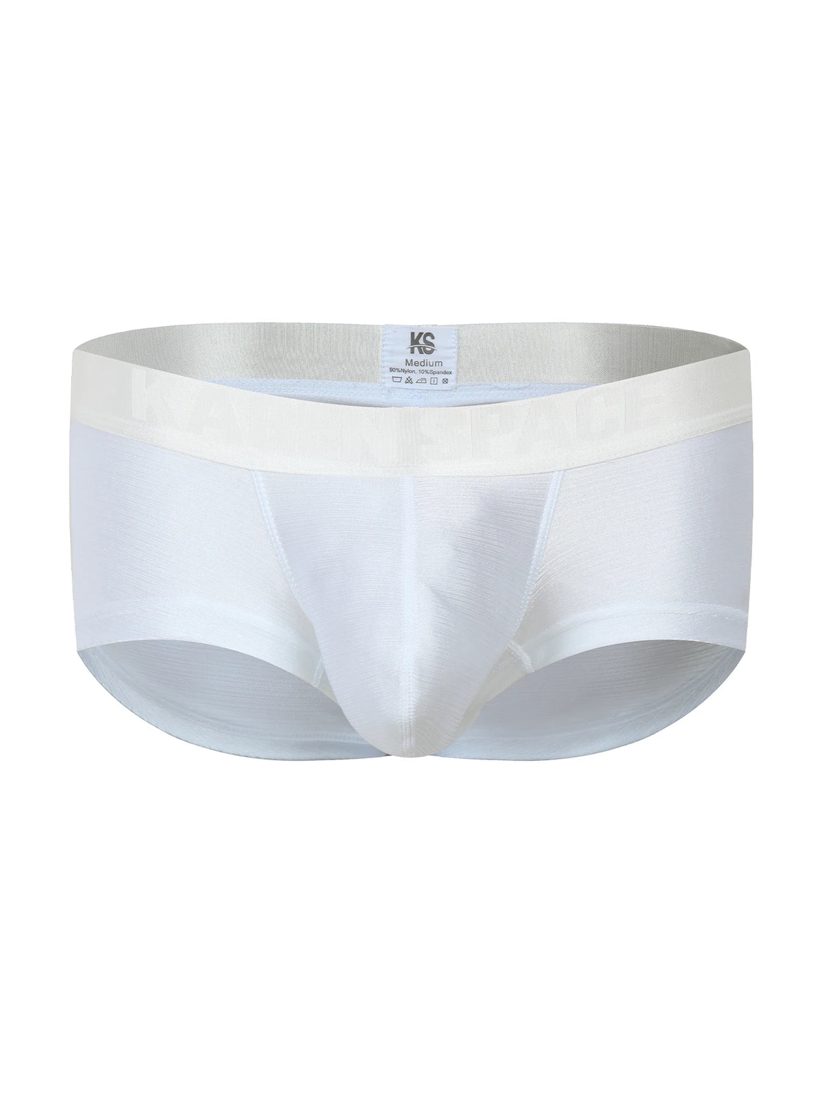 Comfortable Boxer Briefs for Men Youth Pure Color Simple Style Personalized Square Shorts 1pc Flat Angle Underwear for Men