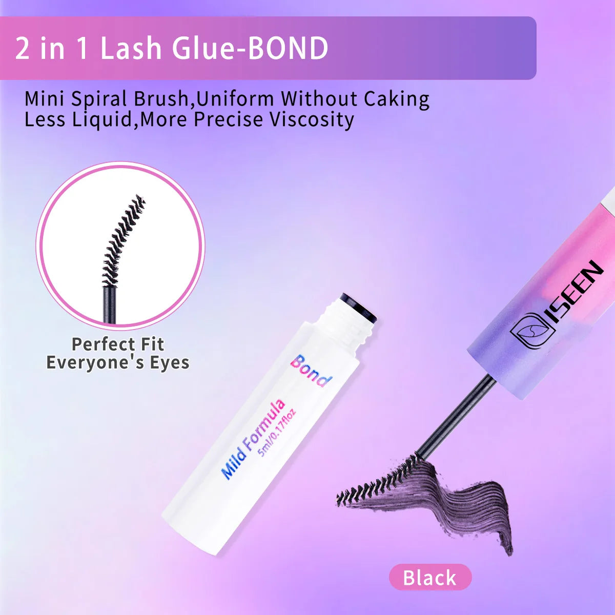 Lash Clusters Kit Eyelash Clusters Manga Fairy Individual Lashes Wispy Cluster Eyelash Extensions with Bond & Seal Lash Tweezer