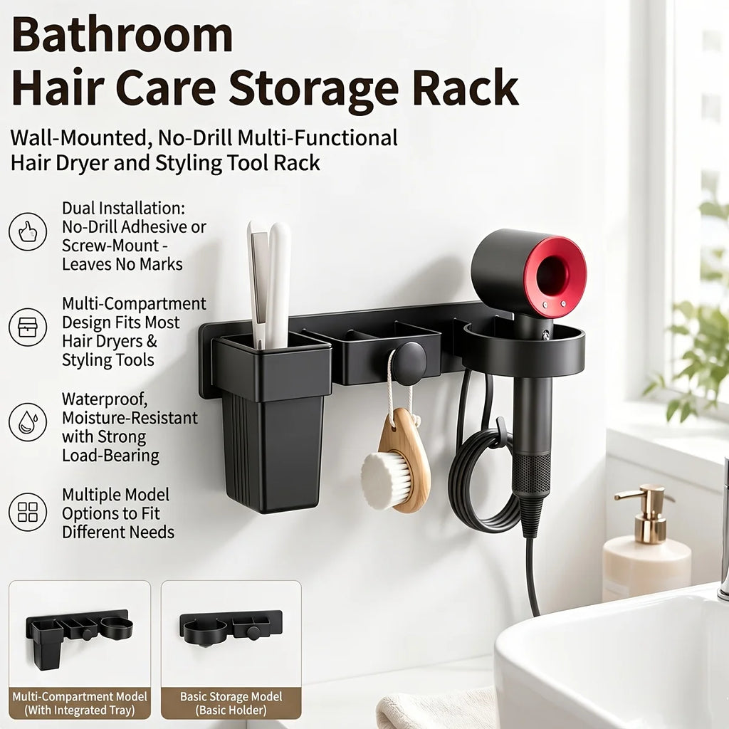 Shower Organizer, Shower Shelf, Shower Caddy, Shelf Organizer, Bathroom Accessories, Hair Tool Organizer, Blow Dryer Holder