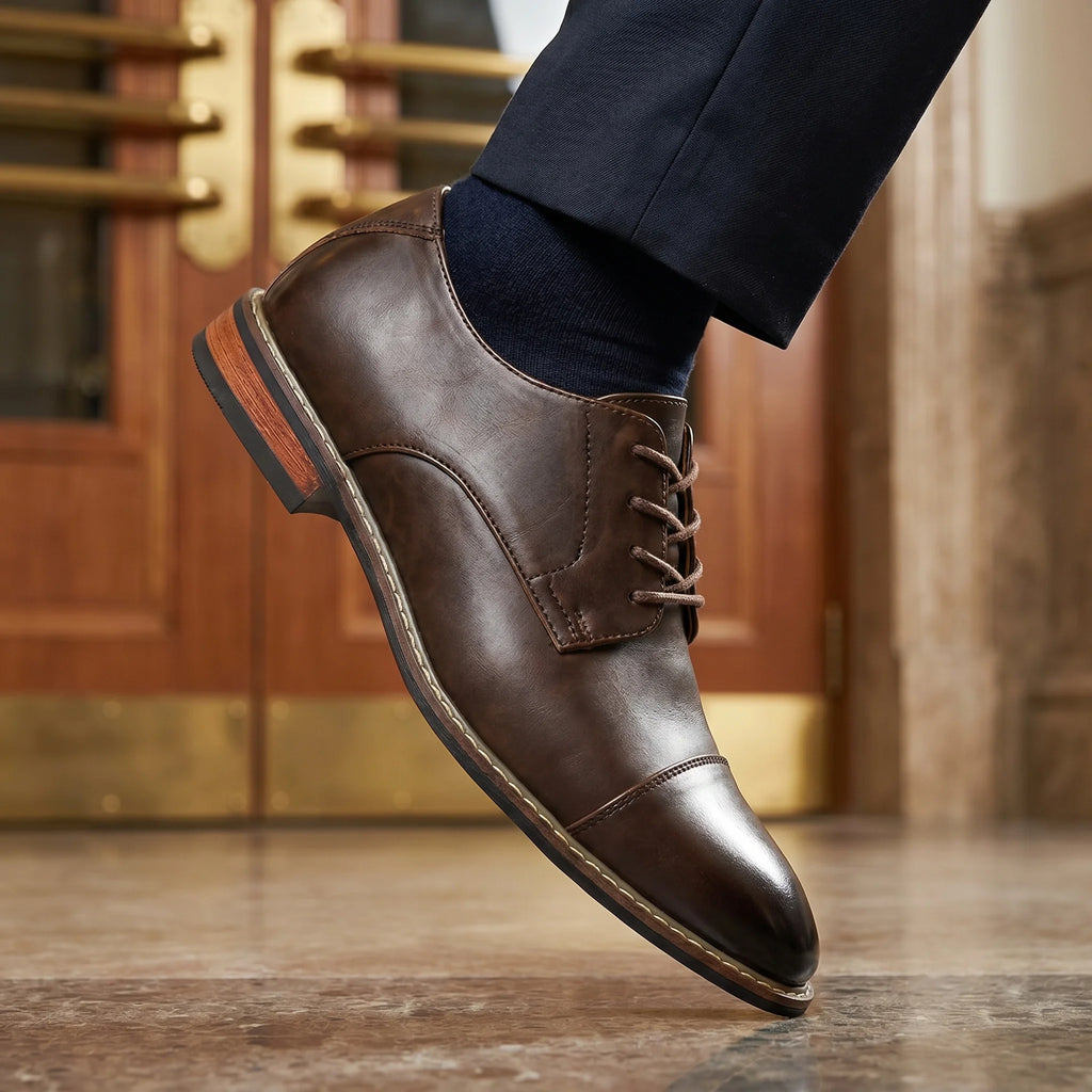 Men's Dress Shoes Formal Style Shoes For Man Business Office Style Shoes Man Dress Style Rubber Sole Lace Up