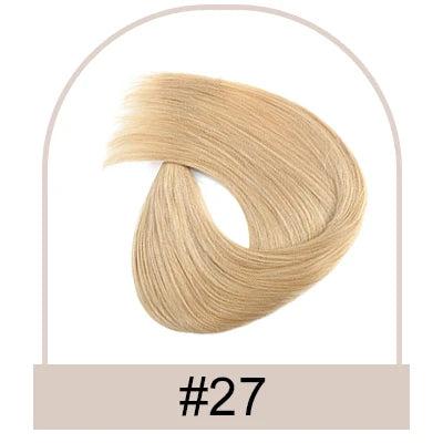Addbeauty Human Fusion Hair Extensions U Tip Keratin Capsule 100% Remy Human Hair Nail Tip Machine Made Hair Extension Natural