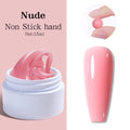 15ml Nail Extension Gel Set Solid Nail Extension Gel Non-Stick 3d Sculpture Phototherapy Uv Gel Rapid Molding Gel Nail Piece