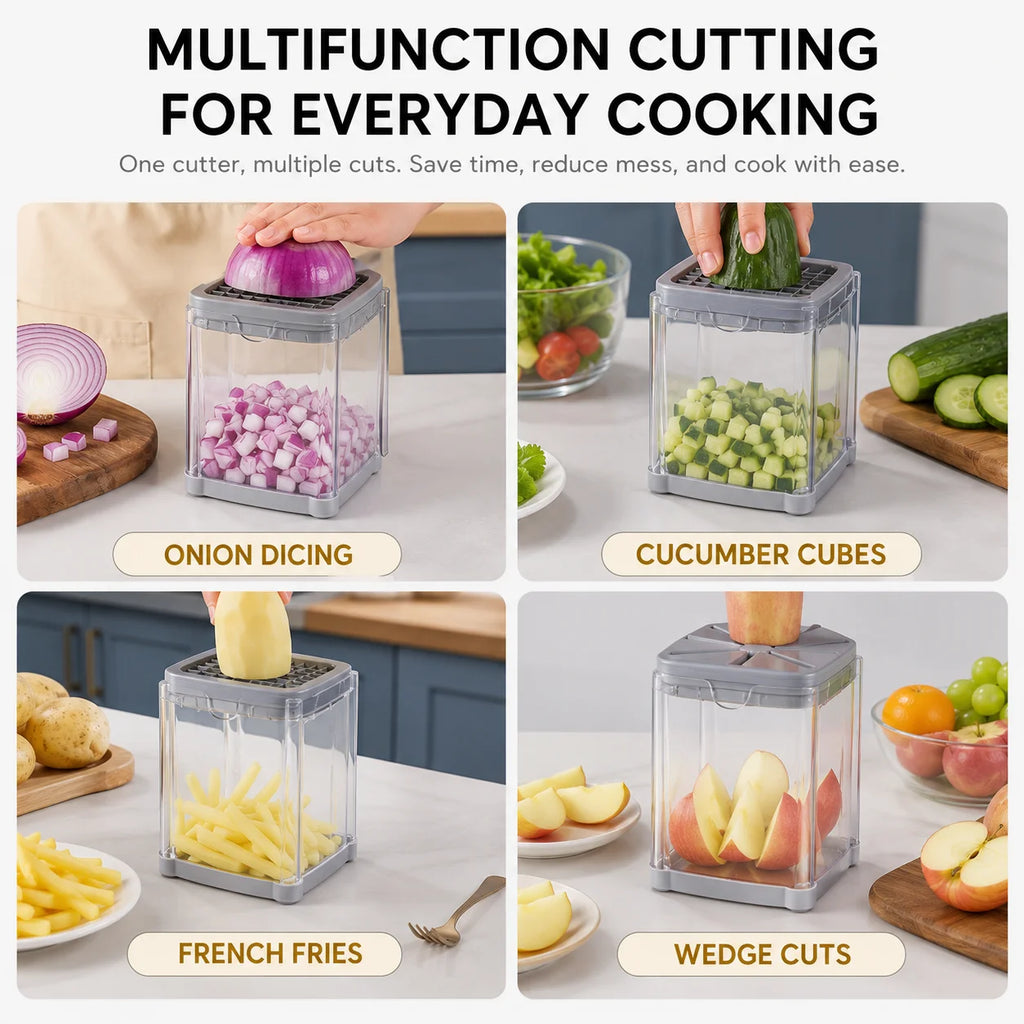 👉 Multifunktionaler Gemüseschneider 4-in-1