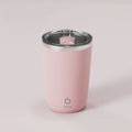 New Automatic Self Stirring Magnetic Mug WIth USB Lazy Magnetic Portable Fresh Coffee Cup Stainless Steel Coffee Milk Mixing Cup