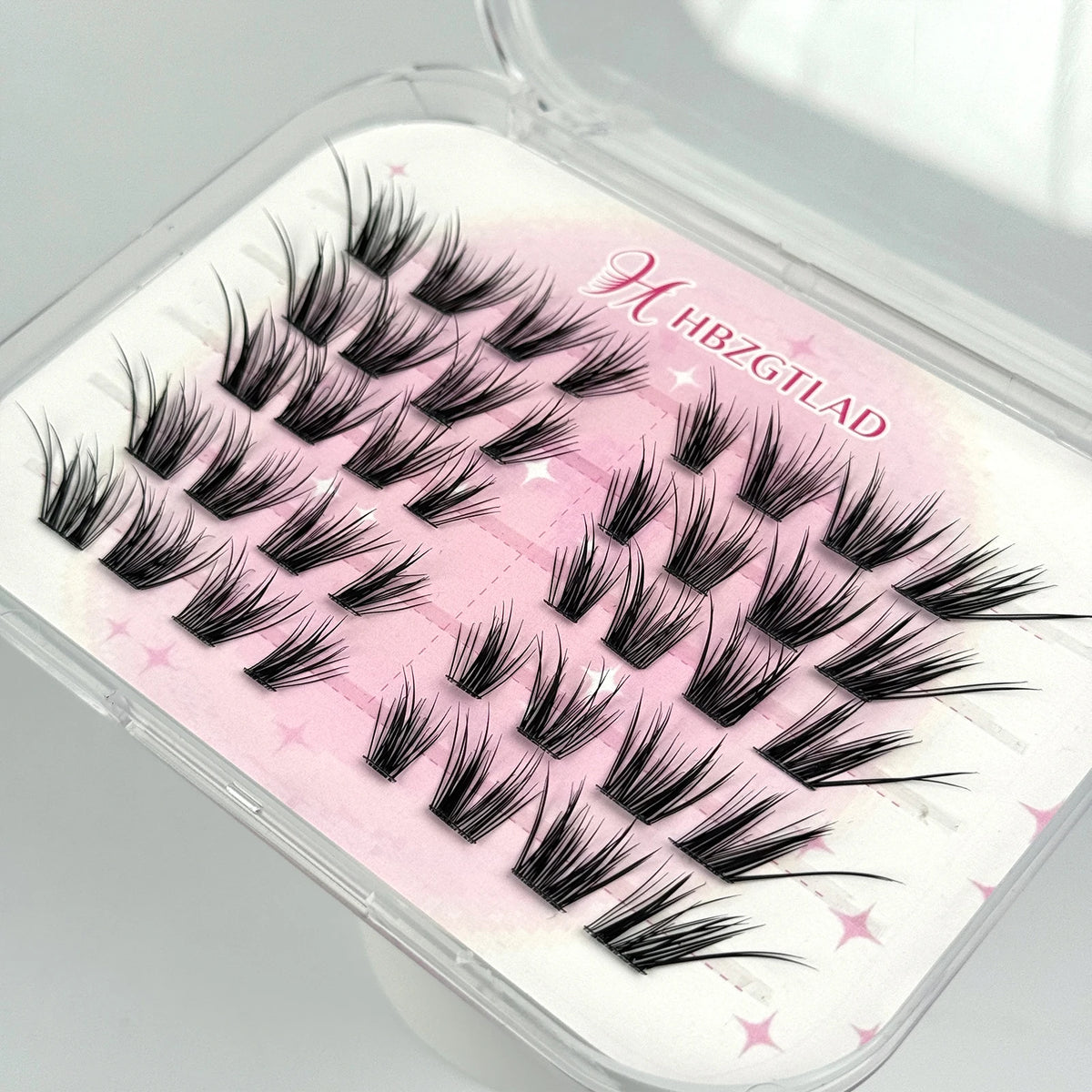 Manga Lash Clusters Eyelash Extensions Brown Anime Individual Lashes Wispy Fairy Lash Extension Fox Eye Spider Cluster Lashes
