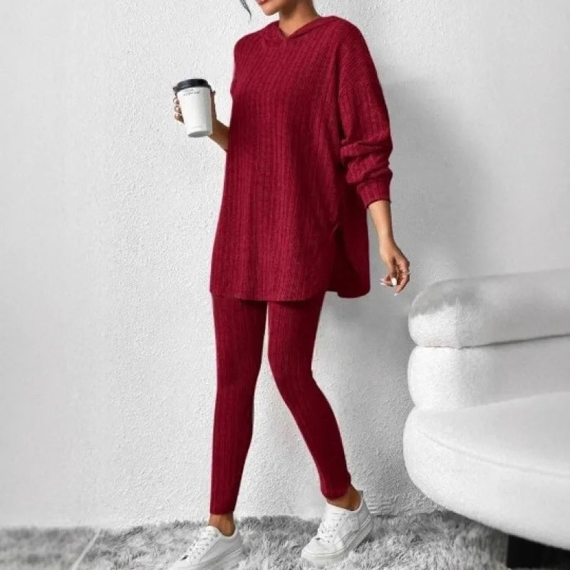 Room Wear Ladies Winter Women Pajamas Woman Set Cap Built Pajamas Ensemble Pyjama Femme Bidol for Night Women Women's Pajama Set