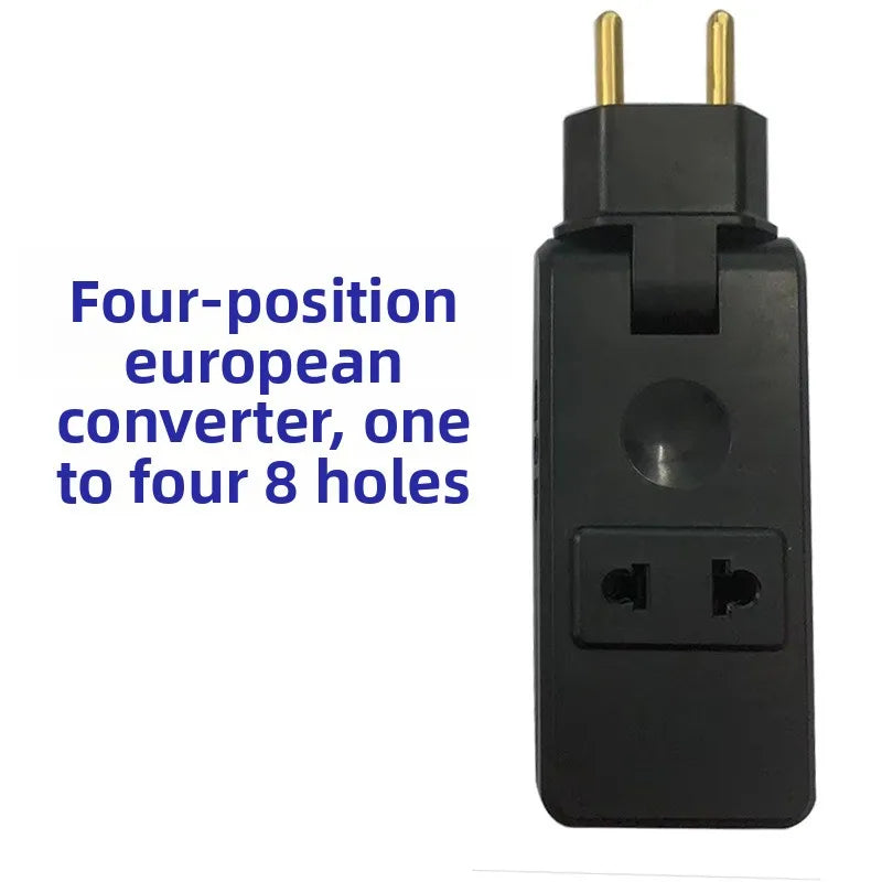 In stock  Electrical Outlet Extender Plug Wall Outlet Extender Extendable Wall Socket Rotatable  Portable Power Socket
