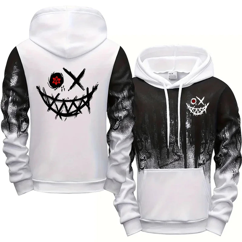 Men's Tracksuit  Men Two Piece Sets Versatile Casual Jogging Sweatshirts Fashion Comfort Daily Sports Simple Splashed Ink Hoodie