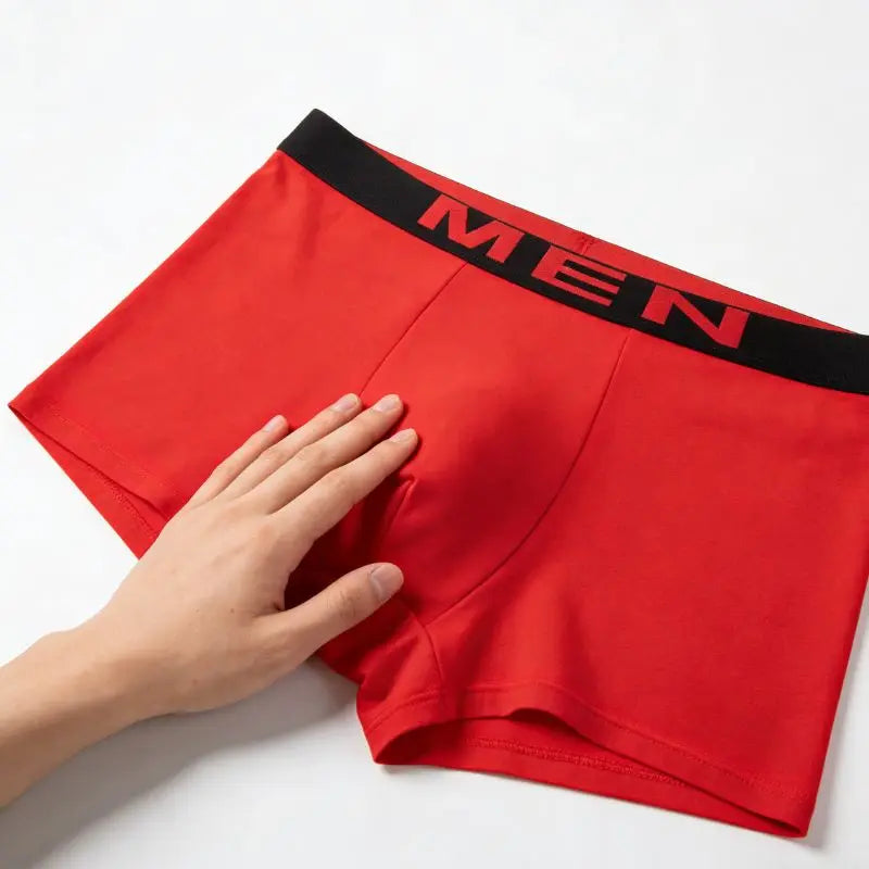 1/3 Pcs Set Men Boxer Briefs MEN Printed Elastic Waistband Soft Comfort Breathable Underwear for Daily Office Gym Casual Wear