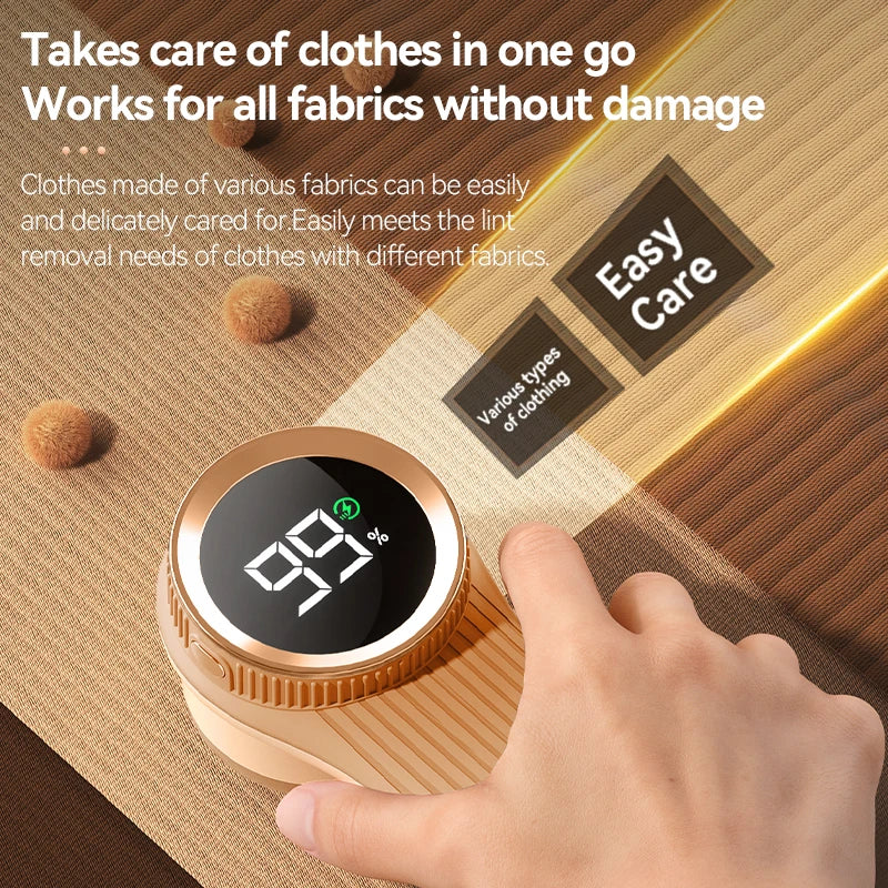 Electric Lint Remover Portable Fabric Shaver Rechargeable Hair Ball Trimmer Clothes Lint Machine Fuzz Pellet Remover
