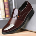 Men Shoes Formal Fashion Business Dress Slip On Dress Shoes Mens Oxfords Footwear High Quality Leather Shoes For Men Loafers