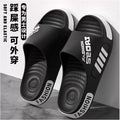 Big Size 36-47 Men Slippers Summer Flat Sole Home Slippers For Women Man Open Toe Trend Slides Couple Light Beach Shoes Sandals