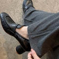 Loafers Shoes for Women Sexy High Heels Shoes Fashion Chunky Leather Shoes 2026 New Summer Pumps Dress Walking Mujer Zapatillas