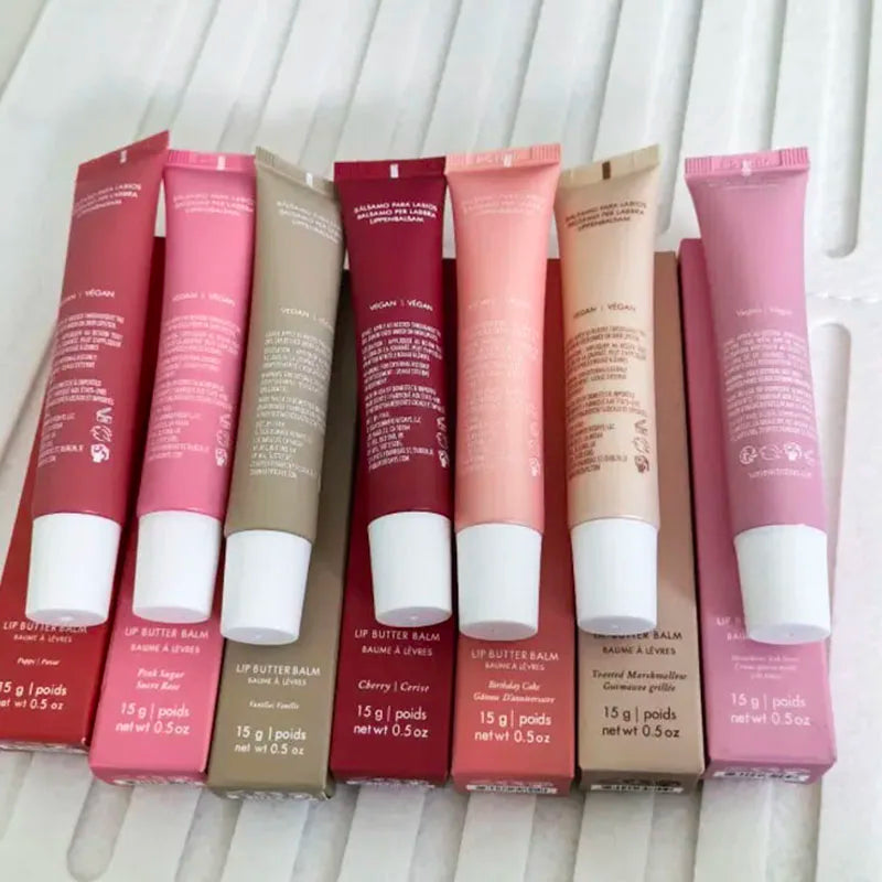 2026 Summer Lip Balm Moisturize Mirror Lip Gloss Vanilla Birthday Cake Toasted Marshmallow Smell Lipstick Transparent Lip Makeup