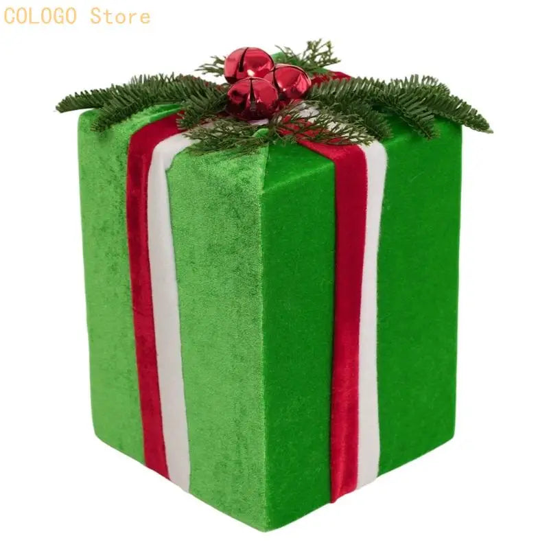 Festliche Weihnachts-Geschenkboxen für Christbaum & Kränze – Deko-Set