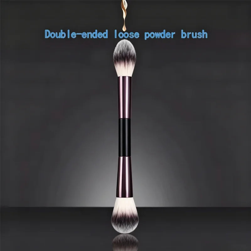 👉 Doppelseitiger Make-up Pinsel für Puder & Foundation