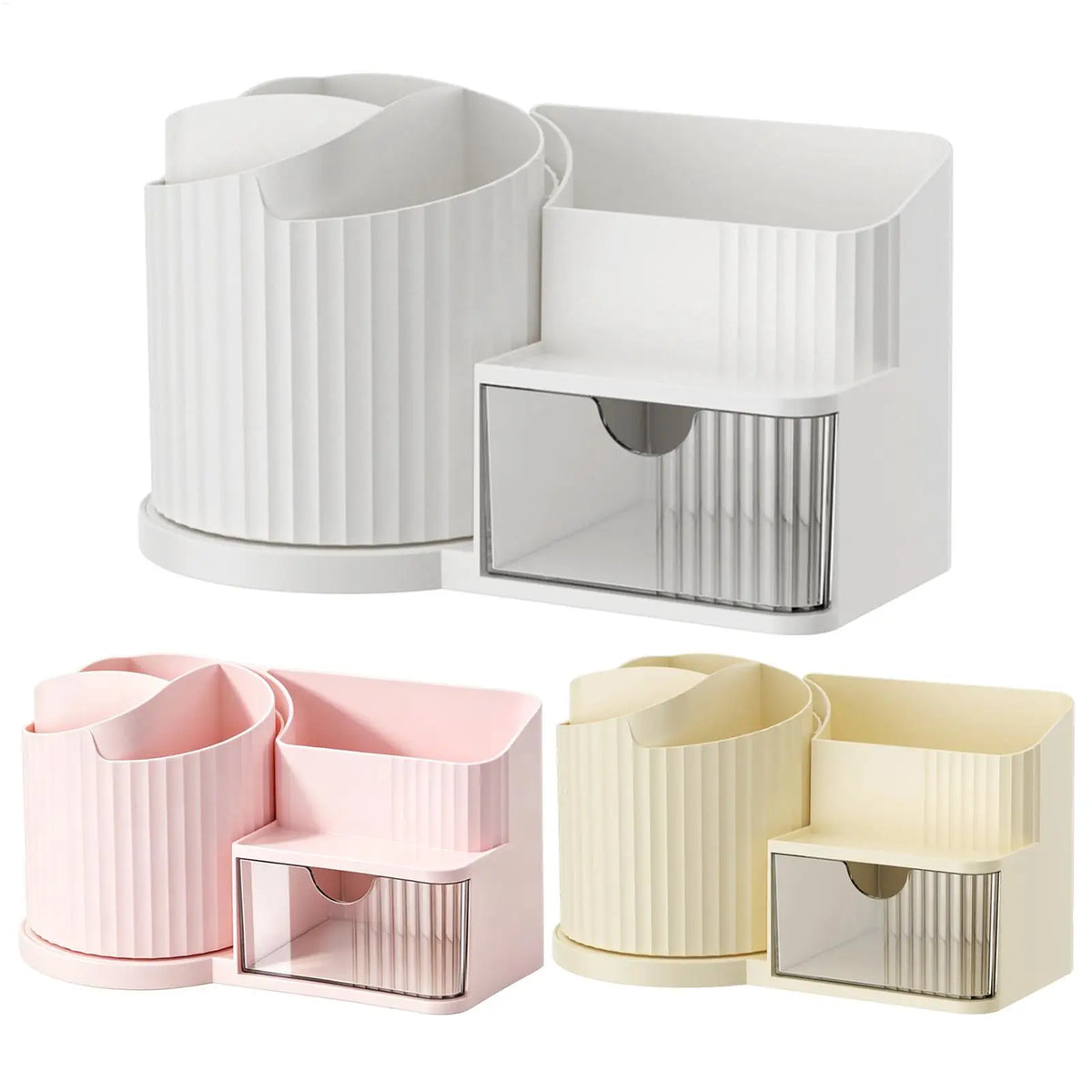 Drehbarer 360° Make-up Organizer – Große Kapazität