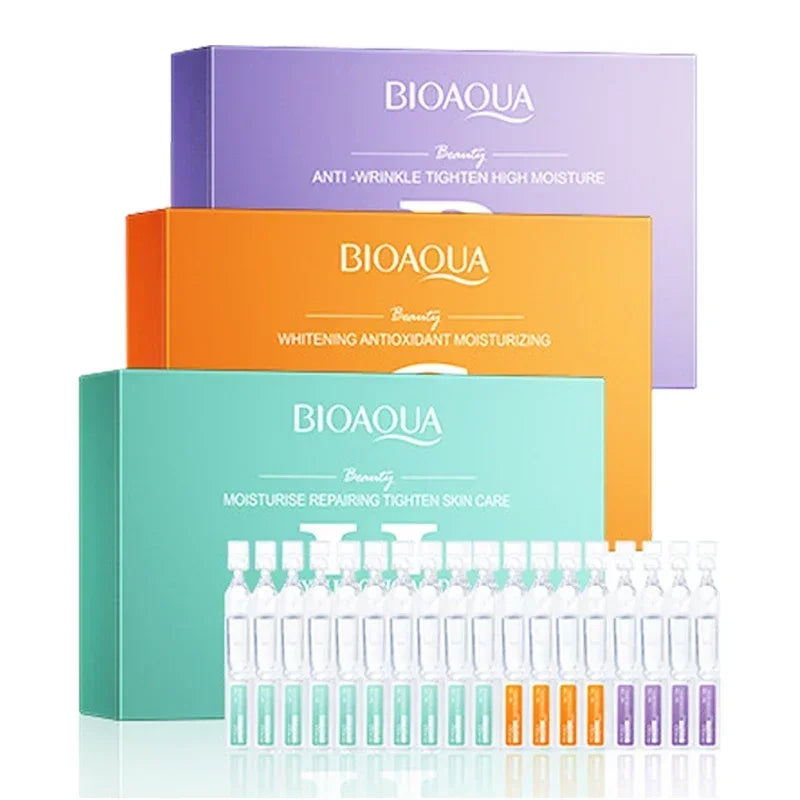 30pcs/box Retinol Vitamin C Hyaluronic Acid Serum for Face Moisturizing Firming Hydrating Facial Essence Face Skin Care