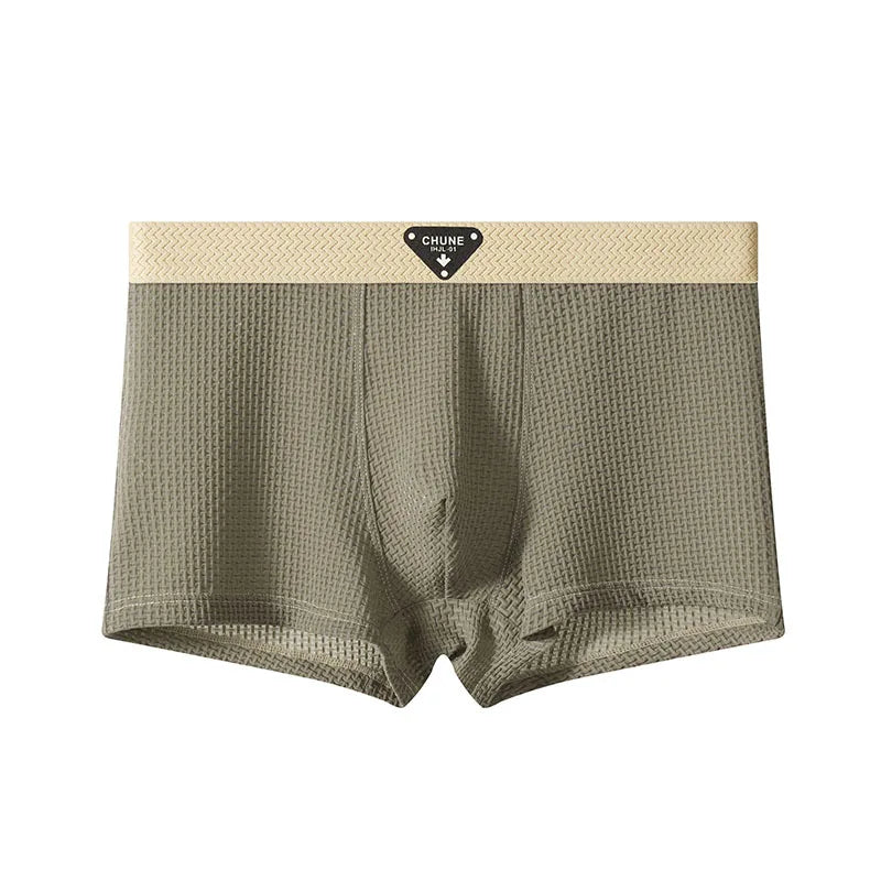 Men's Boxer Briefs | Breathable Mesh Lining & Anatomical Support, 3-Pack for Daily Comfort & Active Lifestyles M-4XL