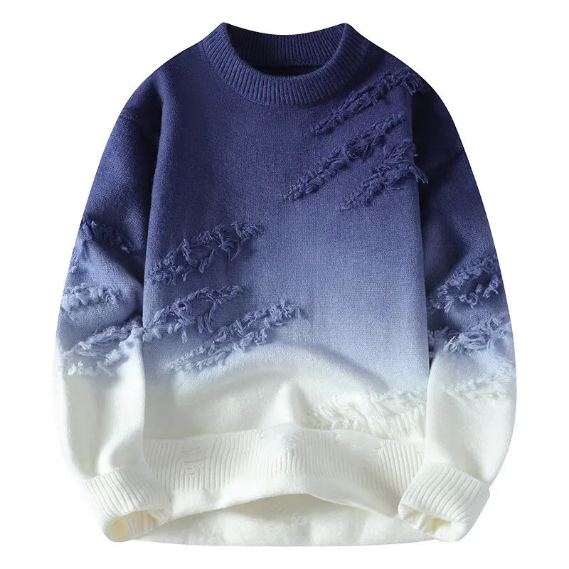 Winter Sweaters for male men thick O-neck sweater men Student youth sweaters autumn Men's wool Casual Knitwear Pullover men