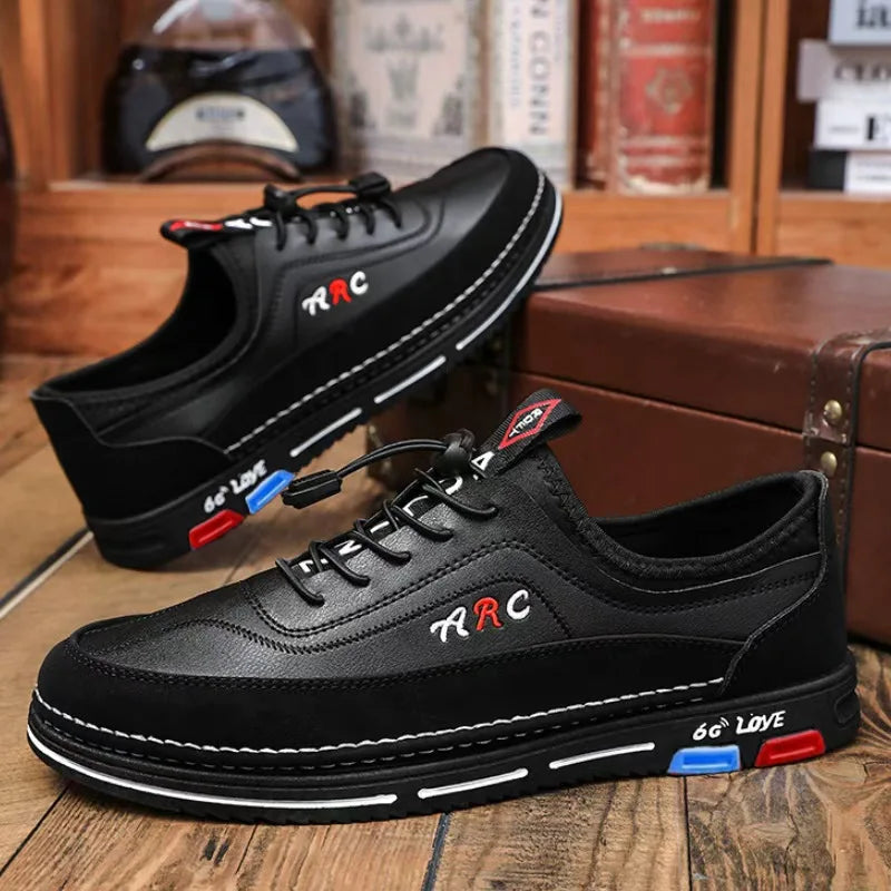 Men's Business Dress Shoes, Lightweight, Wear Resistant, Breathable. Ideal for Office, Commuting & Daily Formal Outfits