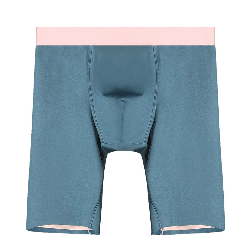 Sports briefs for men lengthened legs and fat men antibacterial boxers for boys anti-wear leg boxer shorts head