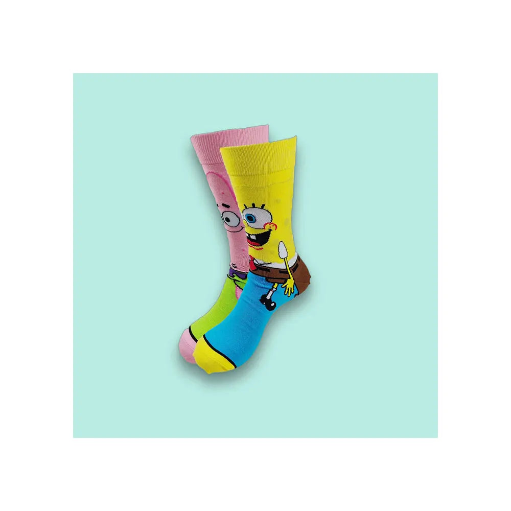 Wholesale and retail all kinds of fashion cartoon men's socks in spring and autumn wear warm and comfortable socks.