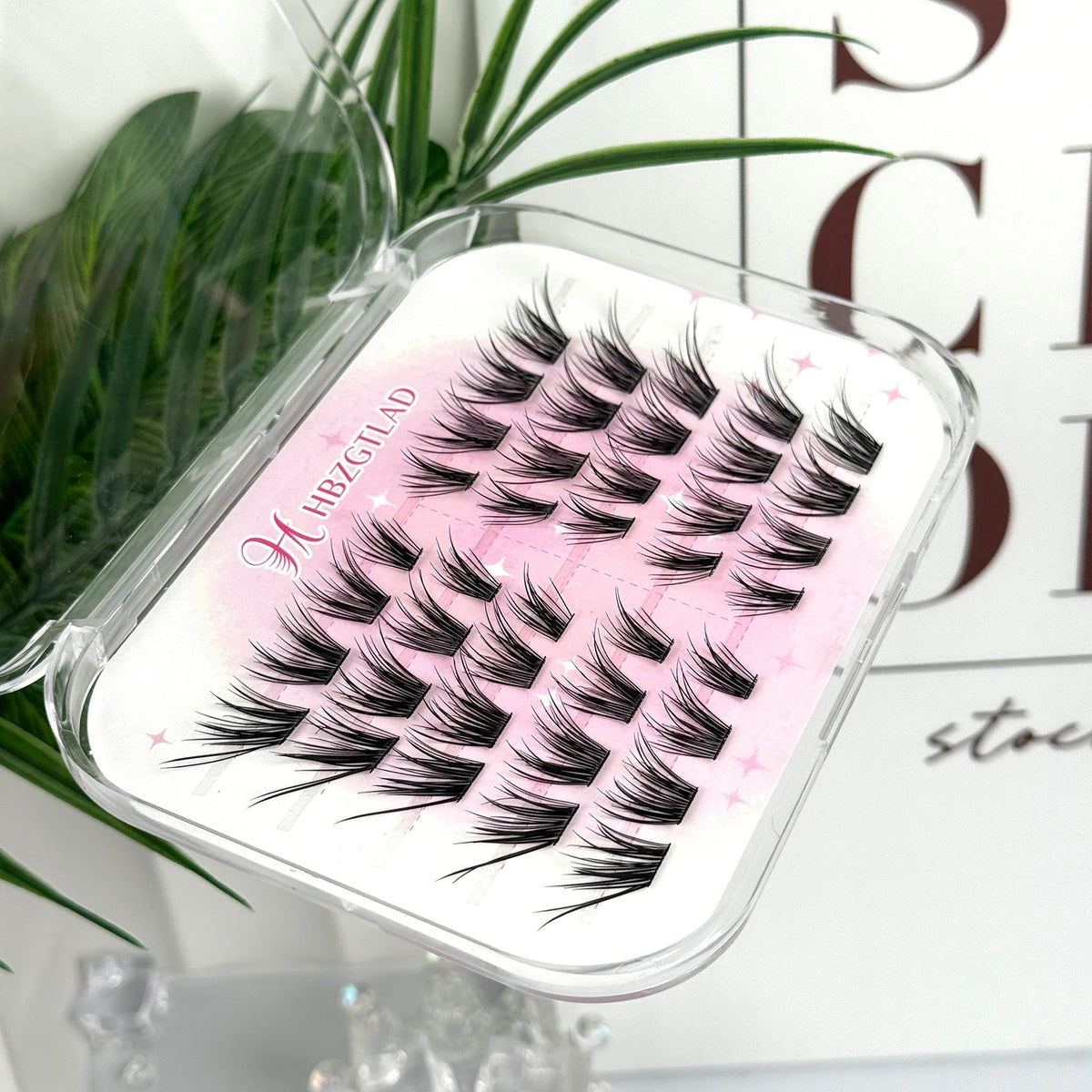 Manga Lash Clusters Eyelash Extensions Brown Anime Individual Lashes Wispy Fairy Lash Extension Fox Eye Spider Cluster Lashes
