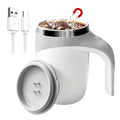 Automatic Stirring Cup Mug Rechargeable Portable Coffee Electric Stirring Stainless Steel Rotating Magnetic Home Drinking Tools