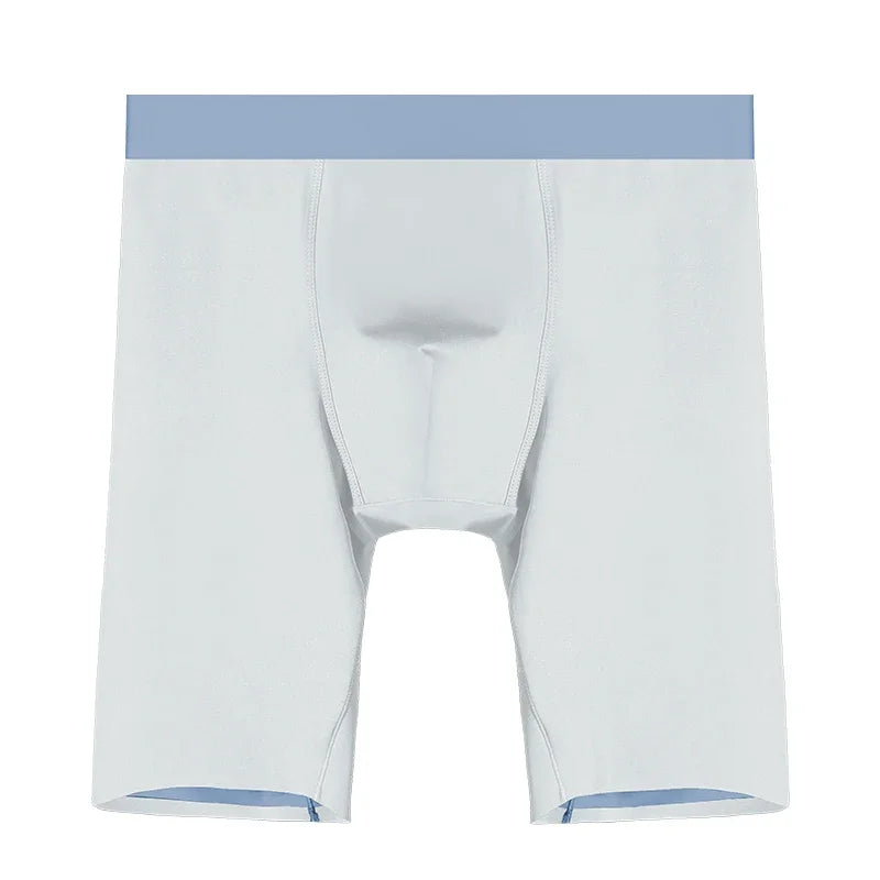 Sports briefs for men lengthened legs and fat men antibacterial boxers for boys anti-wear leg boxer shorts head