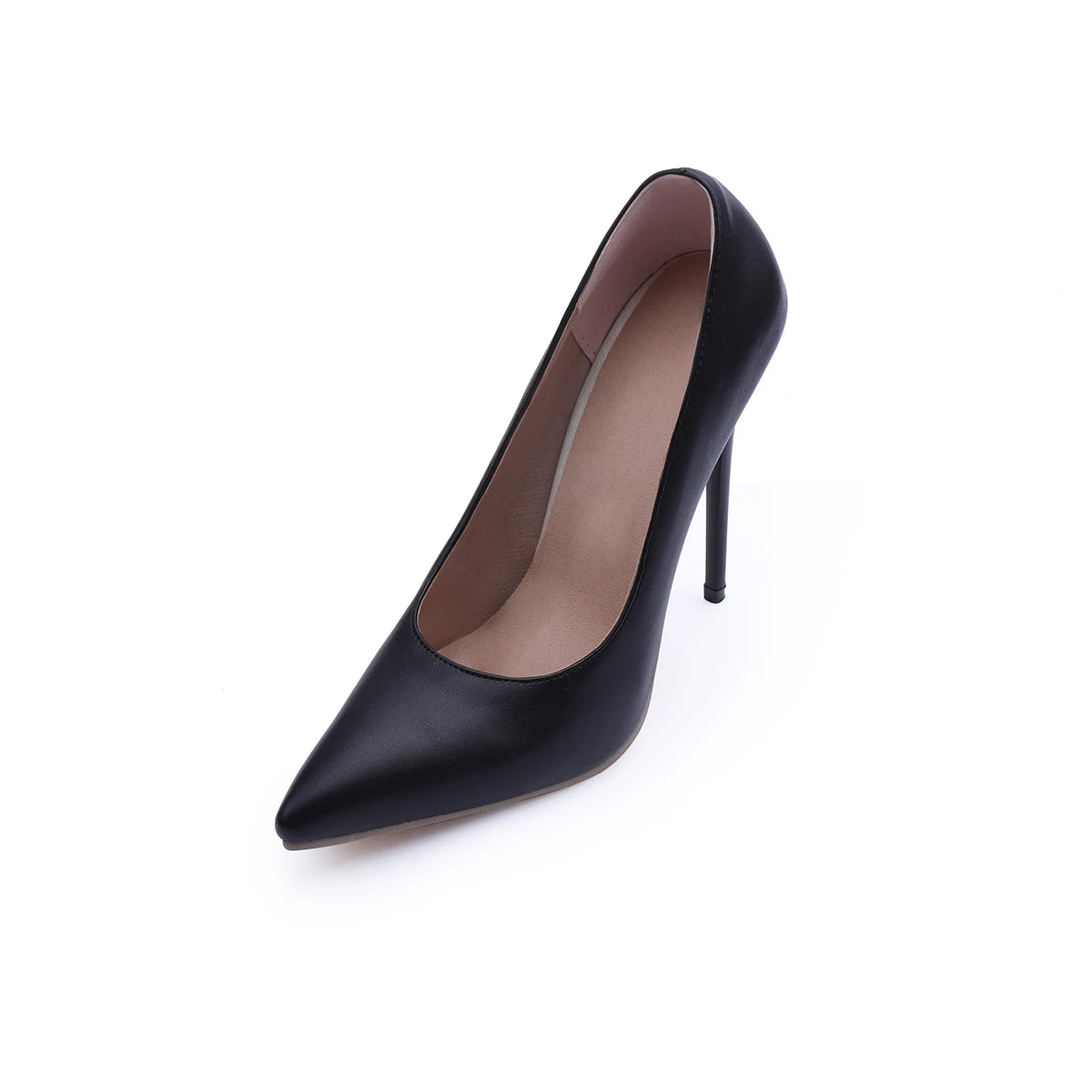 High Heels for Women, Stiletto Heels for Parties, Bridal Wedding Shoes, Pointed Toe Elegant Pumps, Designer New Style Pumps, Extra Large Size 47, Cheap Clearance Sale, Black, Red, White Leather High Heels, Matte Solid