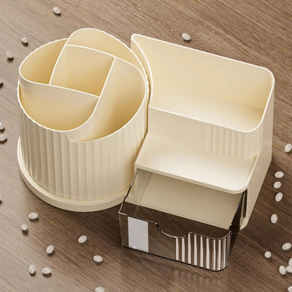 Drehbarer 360° Make-up Organizer – Große Kapazität