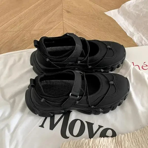 Women's Shoes Platform Female Footwear Shallow Mouth All-Match White Sneakers 2025 New Dress Casual Summer Rome