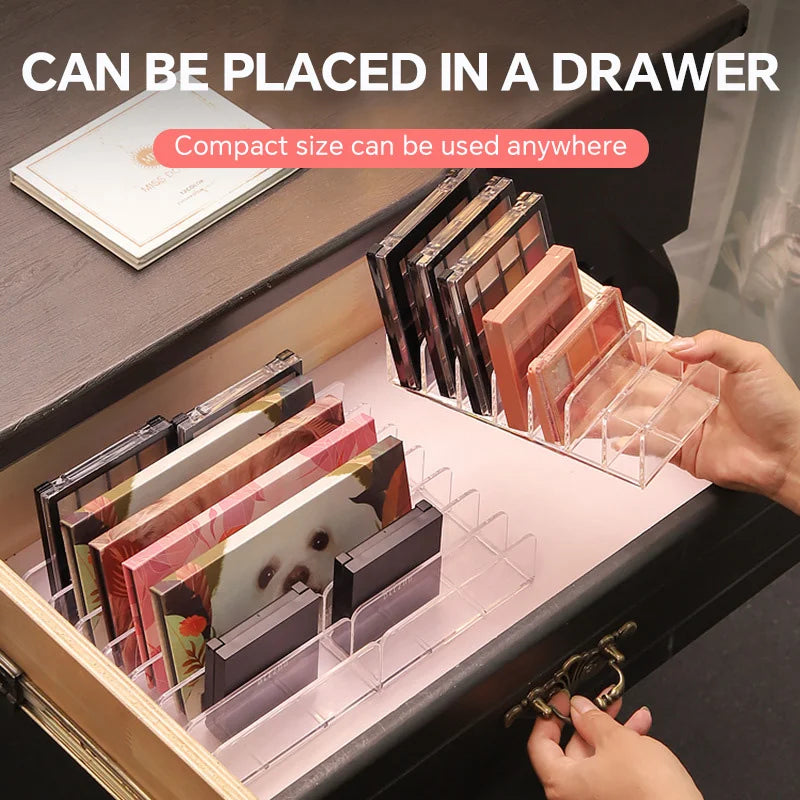 Lidschatten-Organizer mit 7 Fächern
