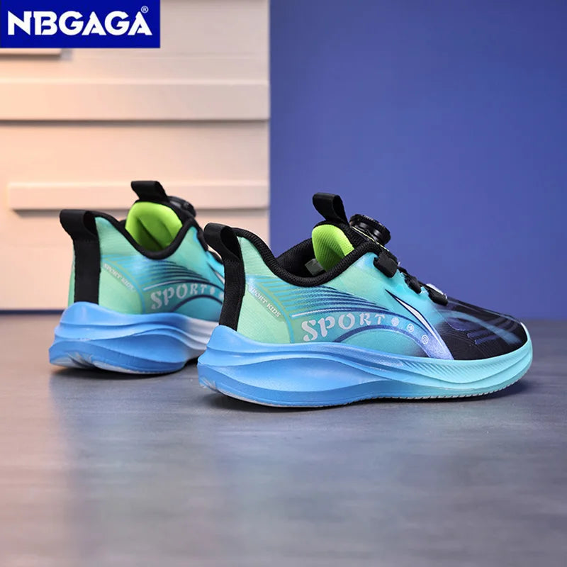 Kids Sneakers Breathable Student Boys Basketball Sports Shoes for Children Outdoor Training Trendy Tennis Size 28-39